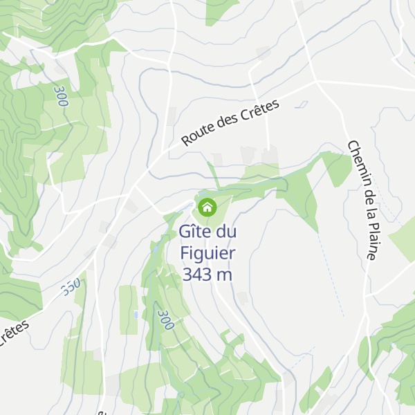Map of Gîte du Figuier