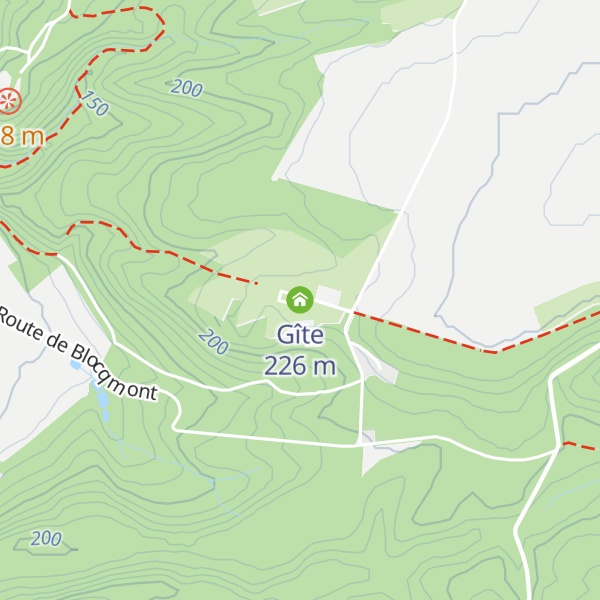 Map of Gîte