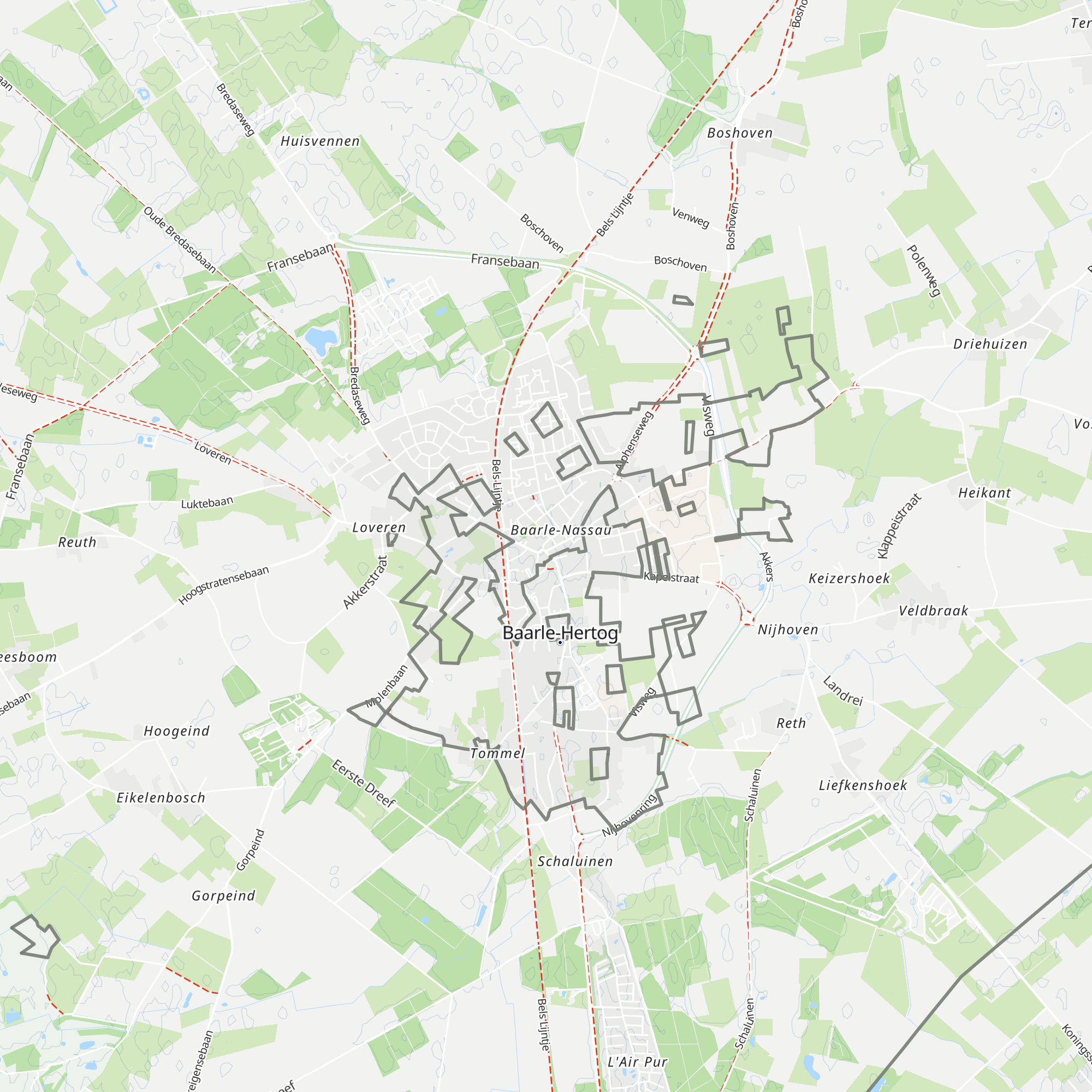 Visit Baarle map