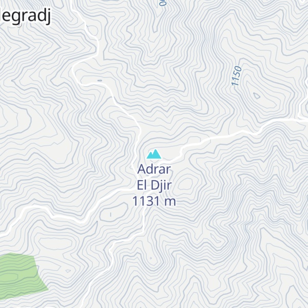 Map of Adrar El Djir