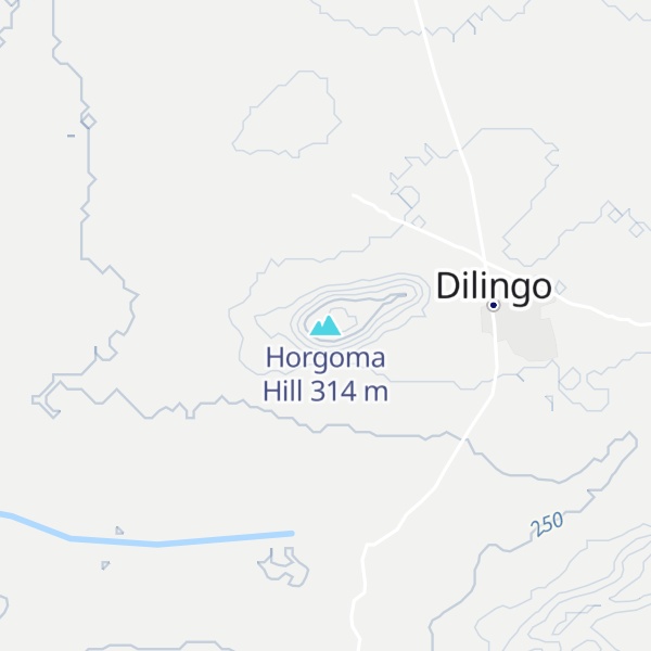 Map of Horgoma Hill