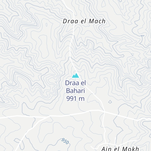 Map of Draa el Bahari