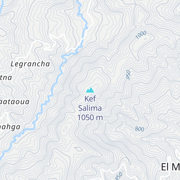 Map of Kef Salima