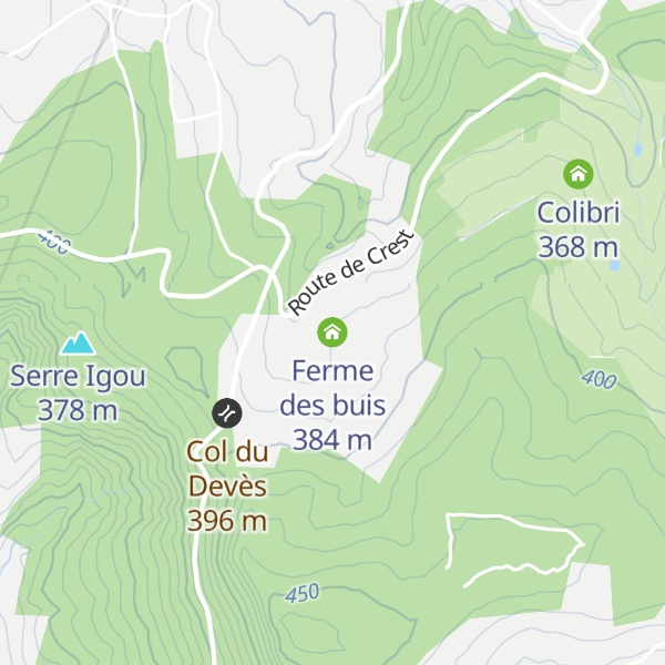Map of Ferme des buis