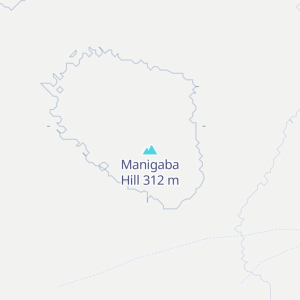 Map of Manigaba Hill