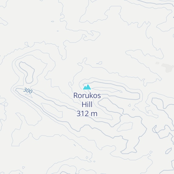 Map of Rorukos Hill