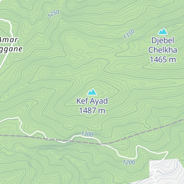 Map of Kef Ayad