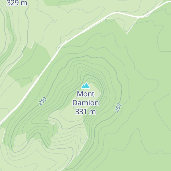 Map of Mont Damion