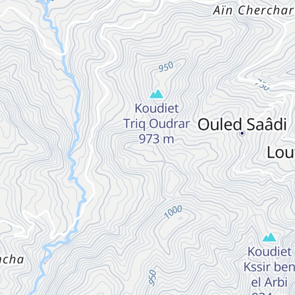 Map of Koudiet Firou