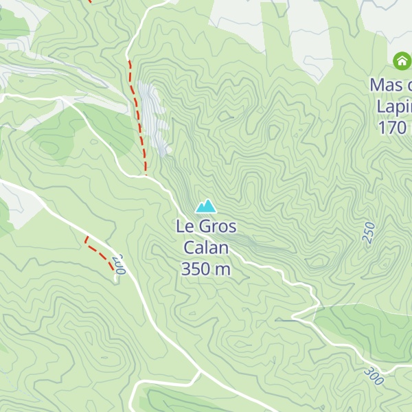 Map of Le Gros Calan