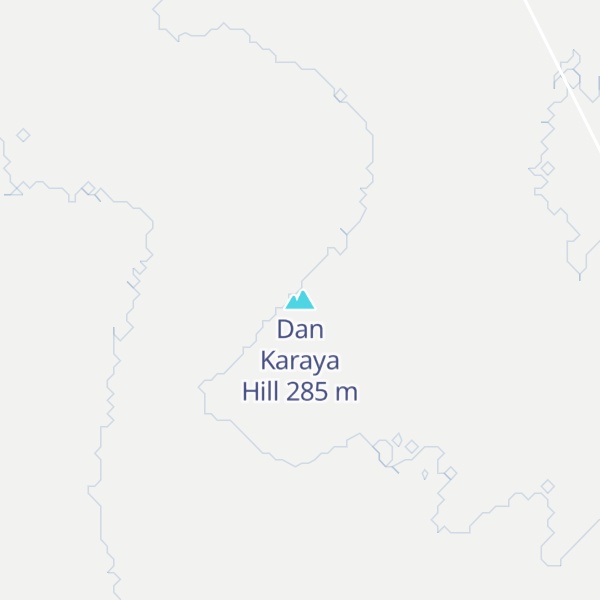 Map of Dan Karaya Hill