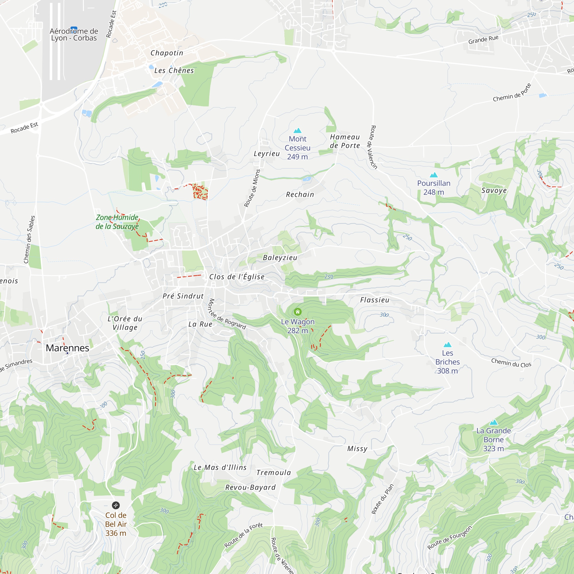 Gîte Matit' Case map