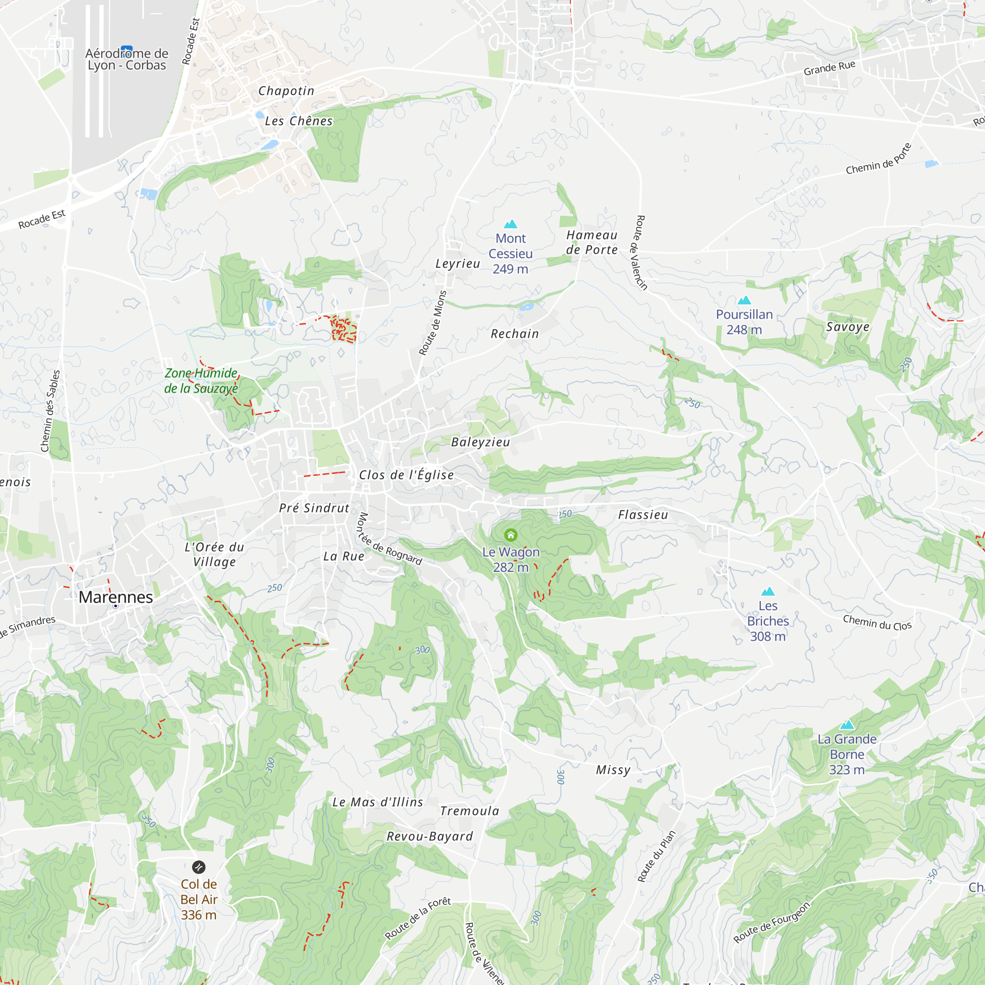 Gîte Matit' Case map