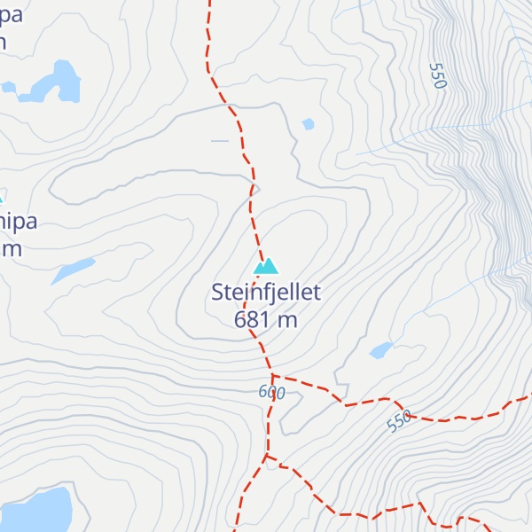 Map of Steinfjellet