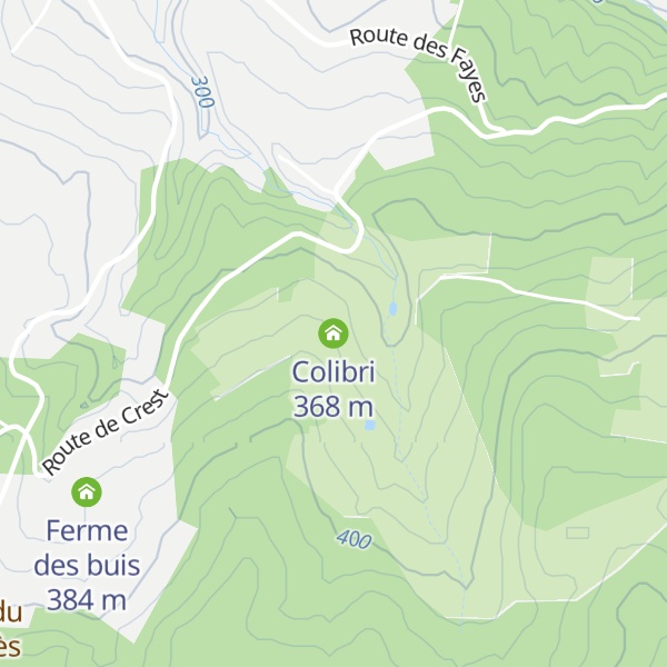Map of Colibri