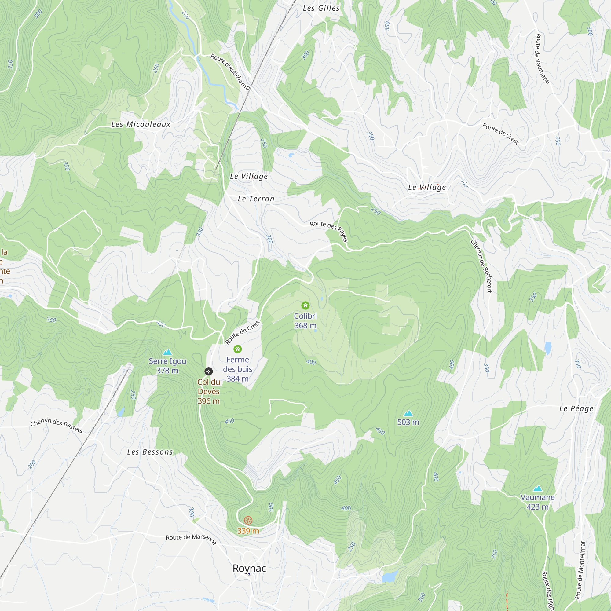 Colibri map