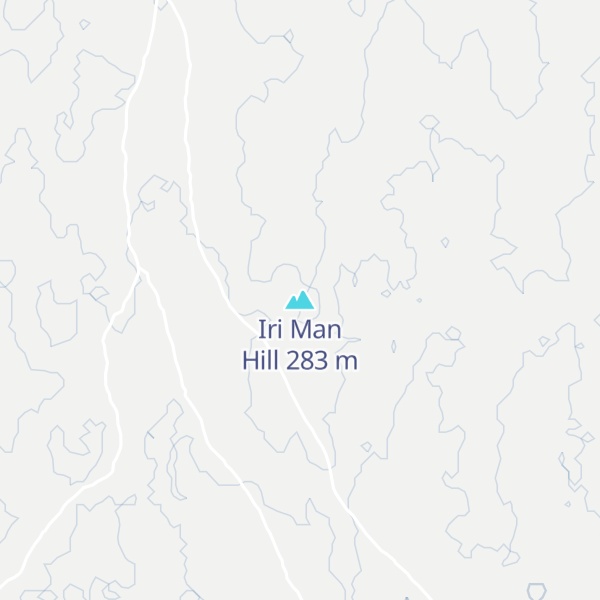 Map of Iri Man Hill