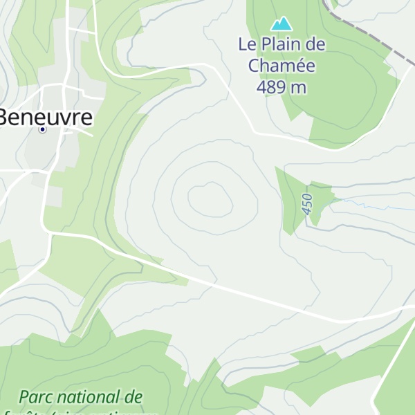 Map of Mont Aigu