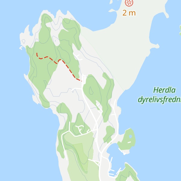Map of Herdleåsen