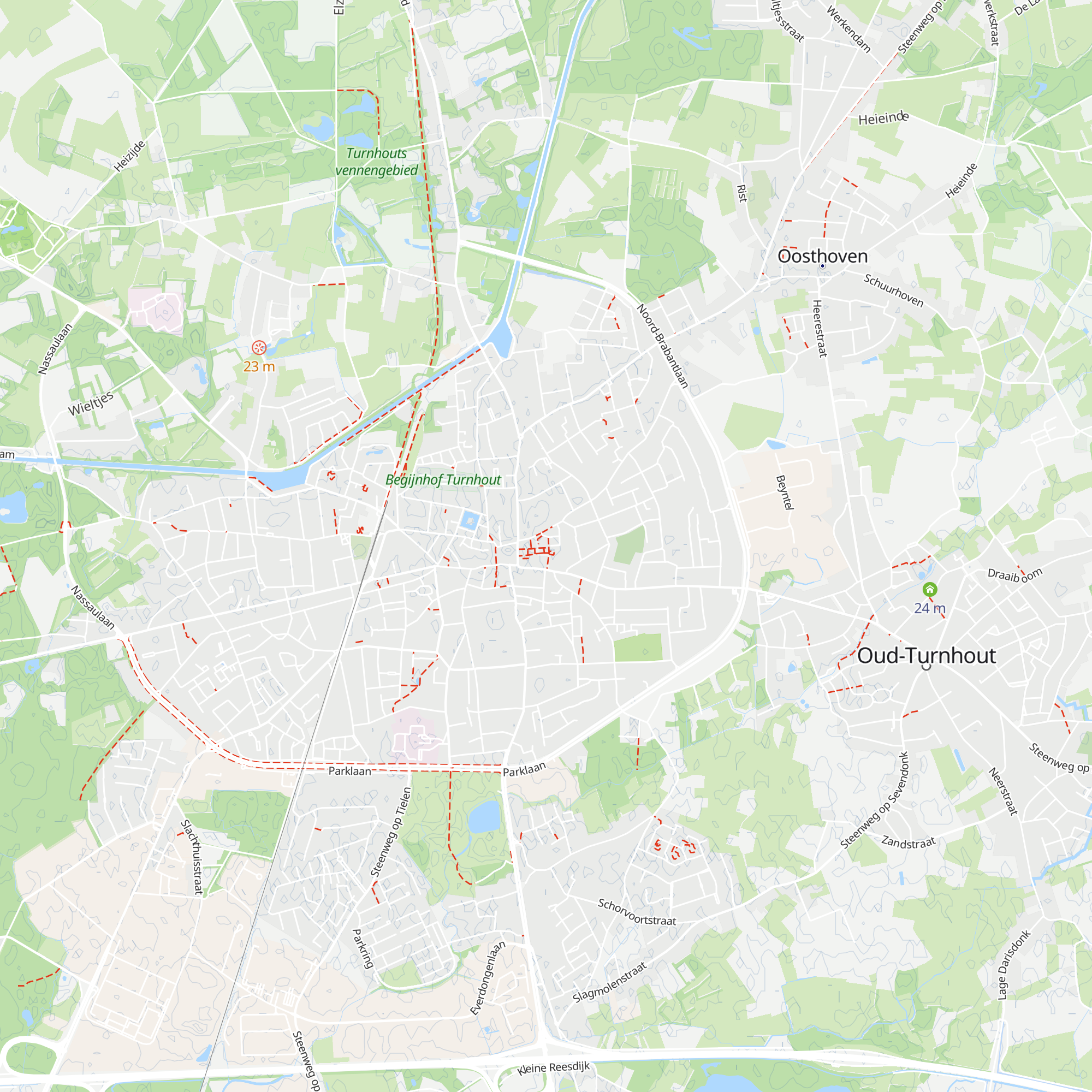 Visit Turnhout map