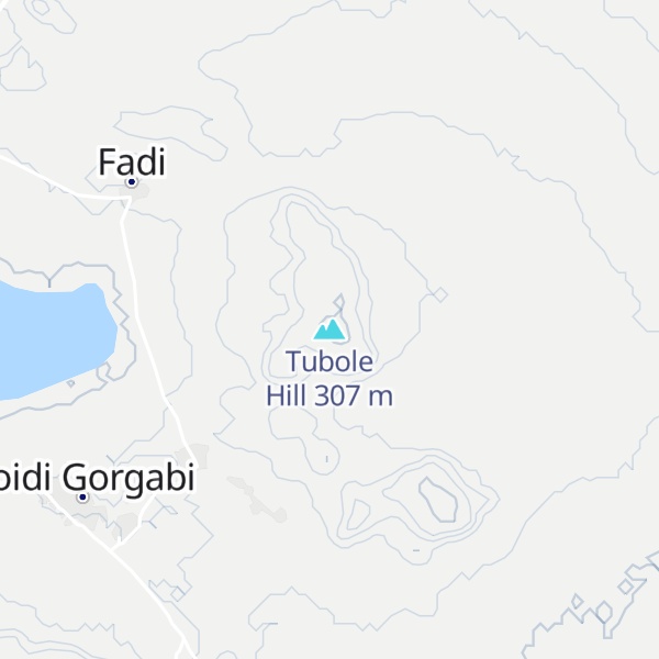 Map of Tubole Hill