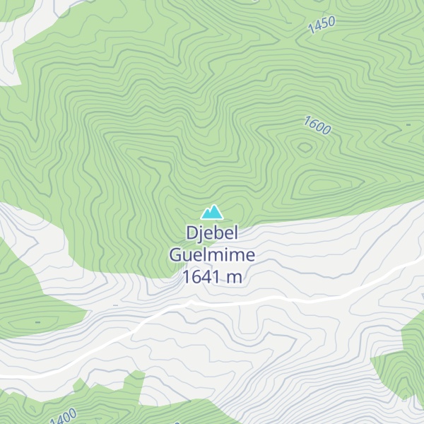 Map of Djebel Guelmime