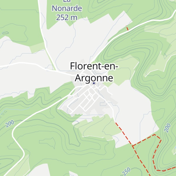 Map of Gîte Le Jabloire