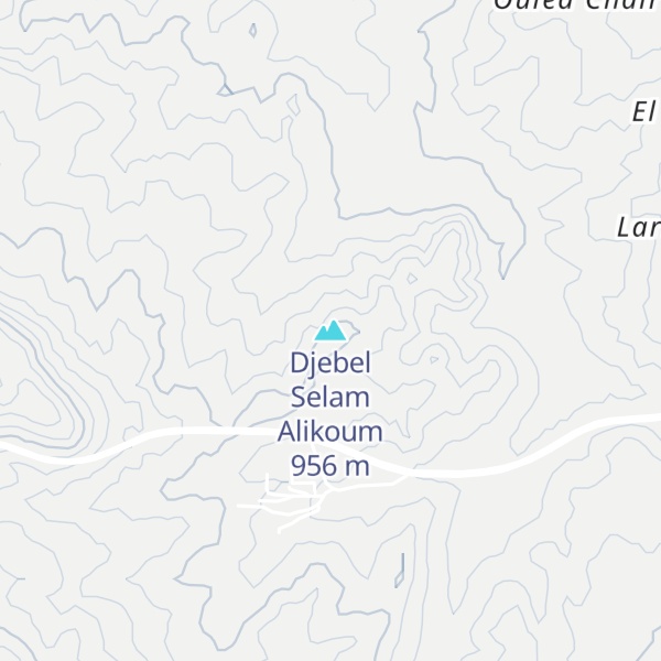 Map of Djebel Selam Alikoum