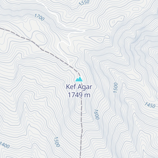 Map of Kef Agar