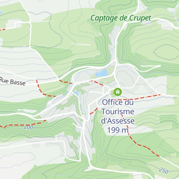 Map of Gîte du Bout du Chemin