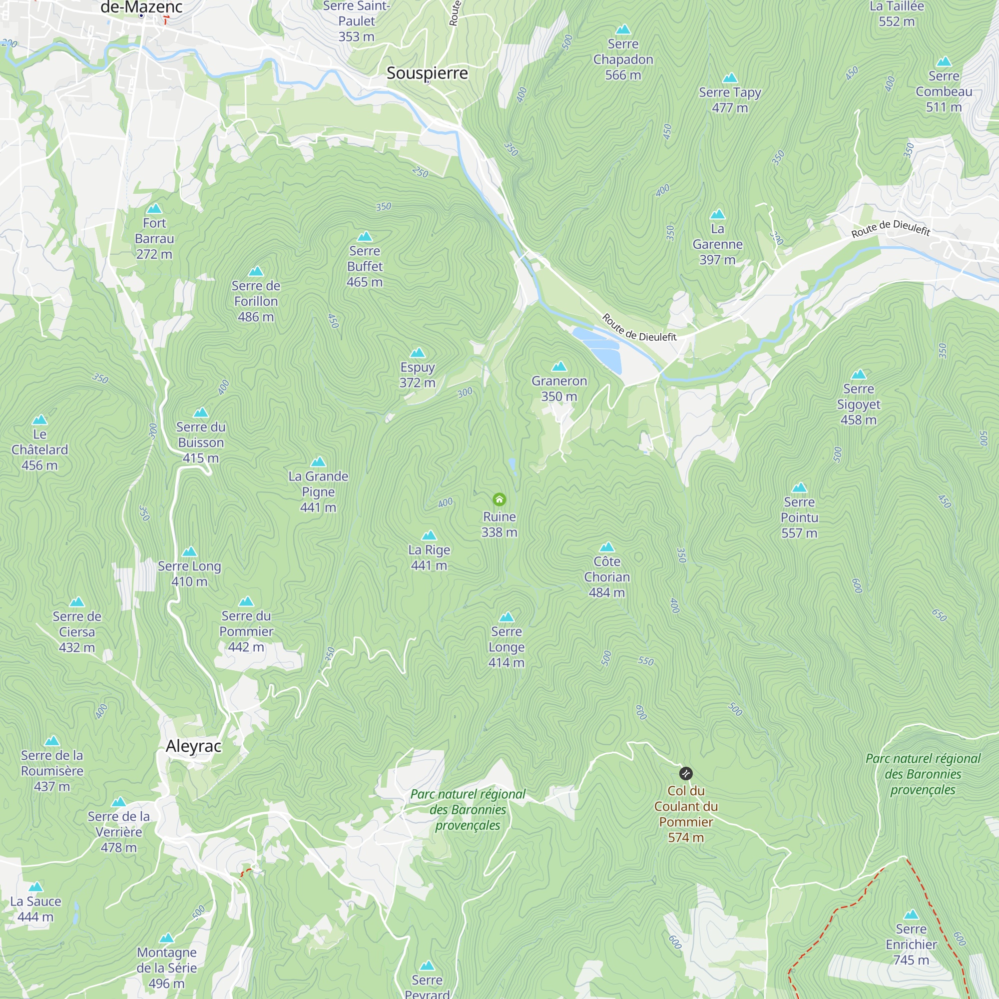 Ruine map