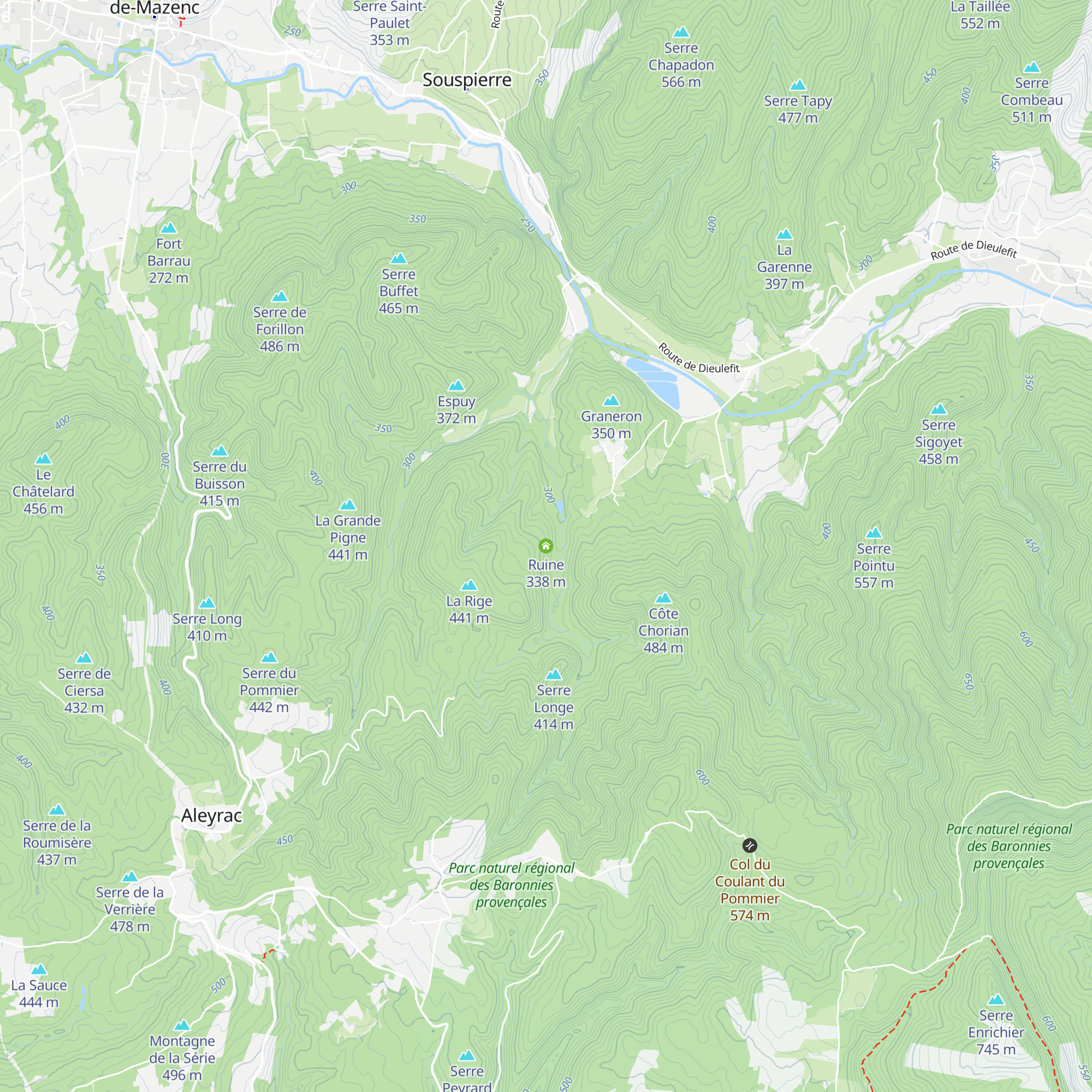 Ruine map