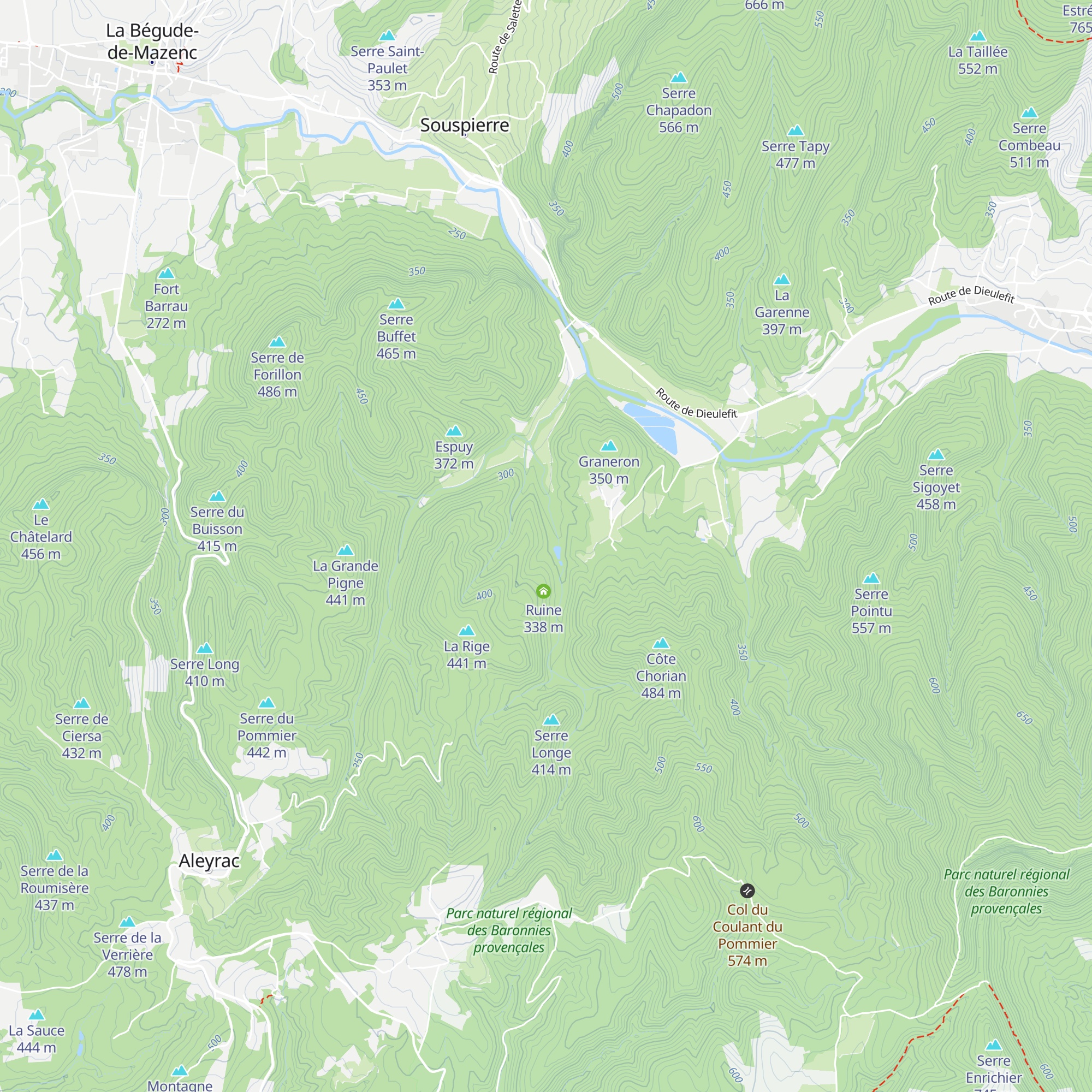 Ruine map
