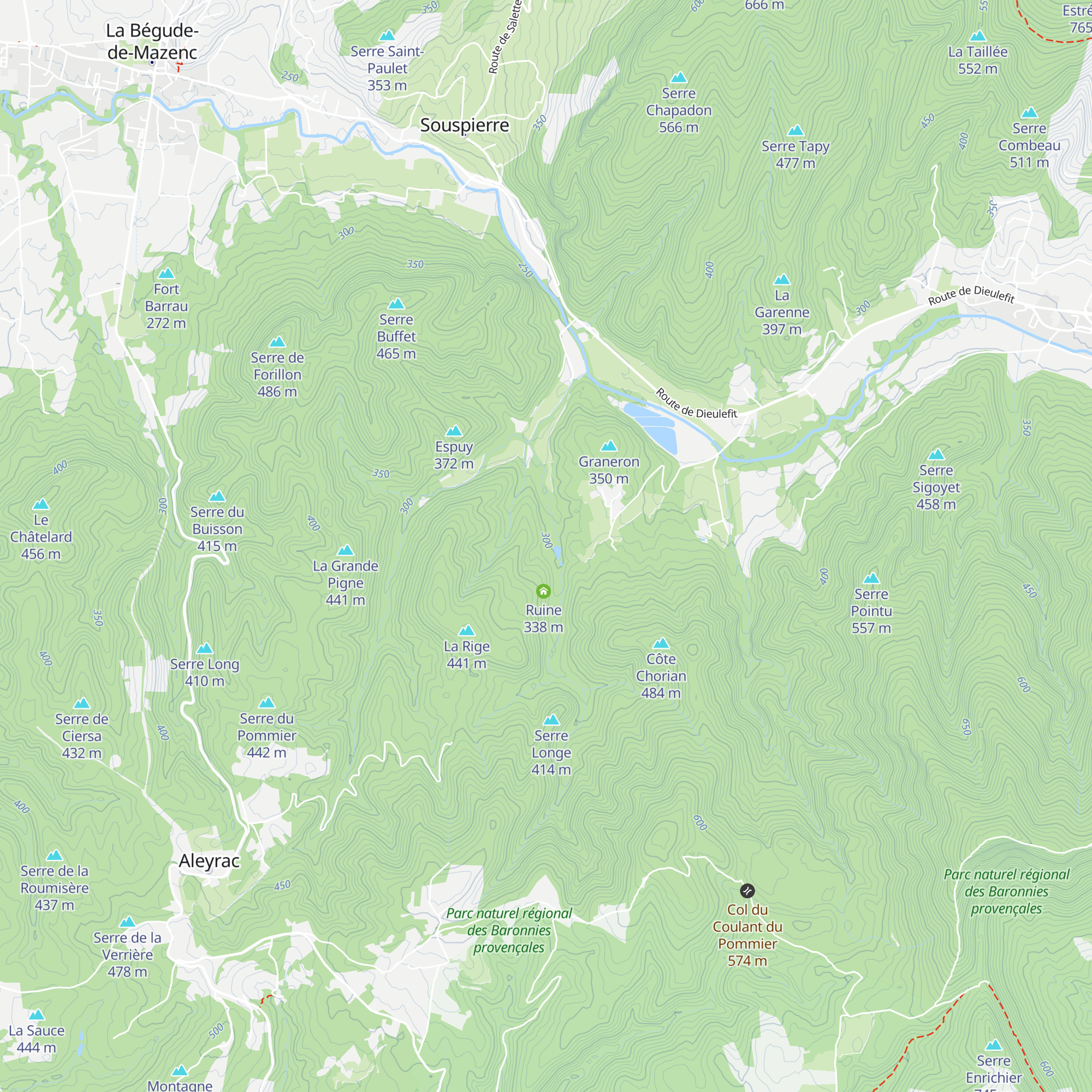 Ruine map