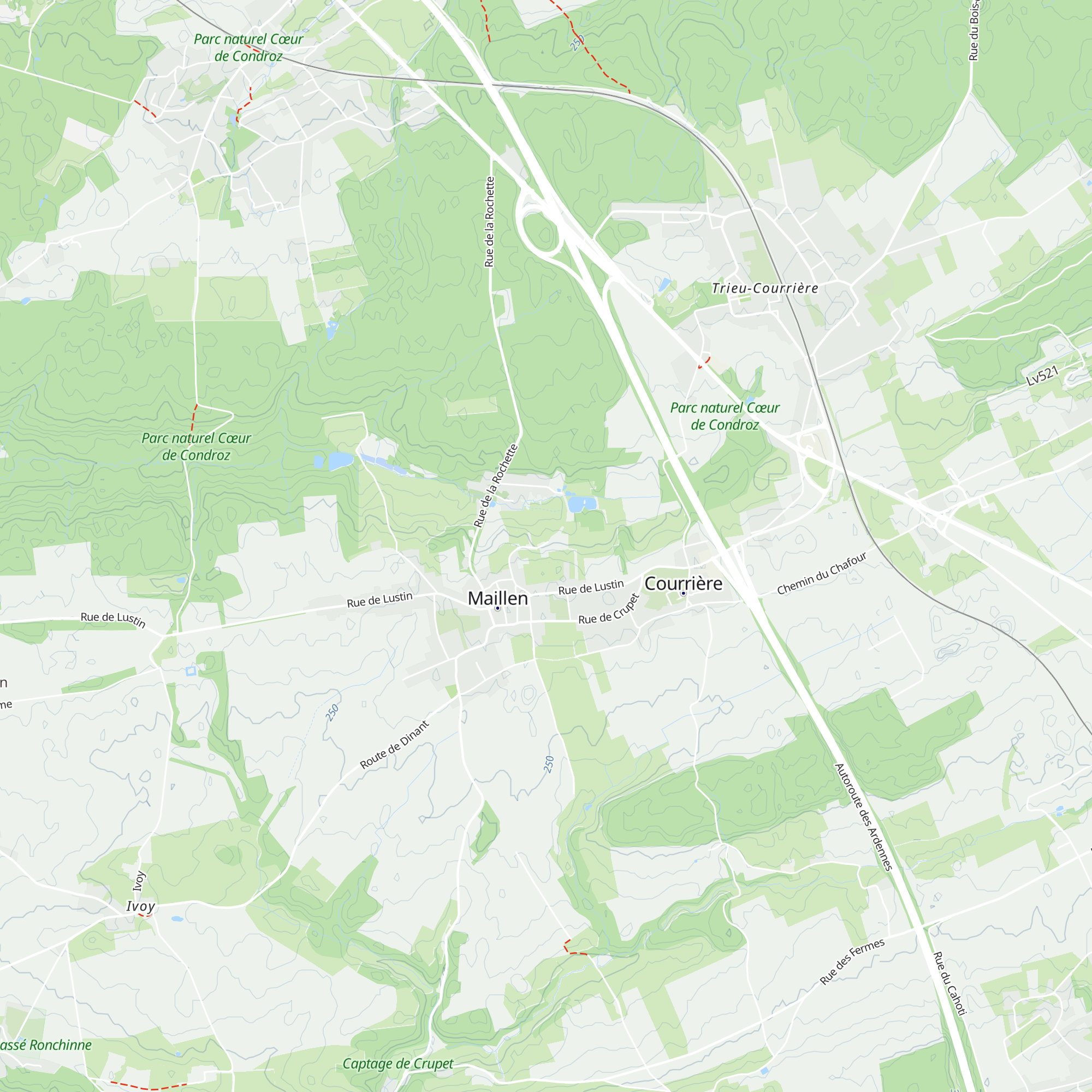 Chavéehut map