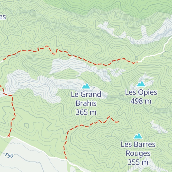 Map of Le Grand Brahis