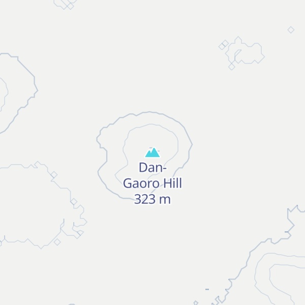 Map of Dan-Gaoro Hill