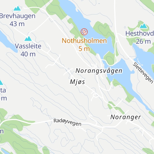 Map of Smihaugen
