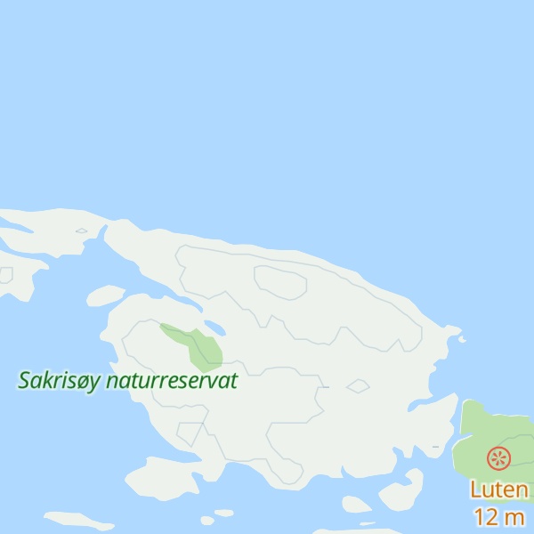 Map of Sakrisøy