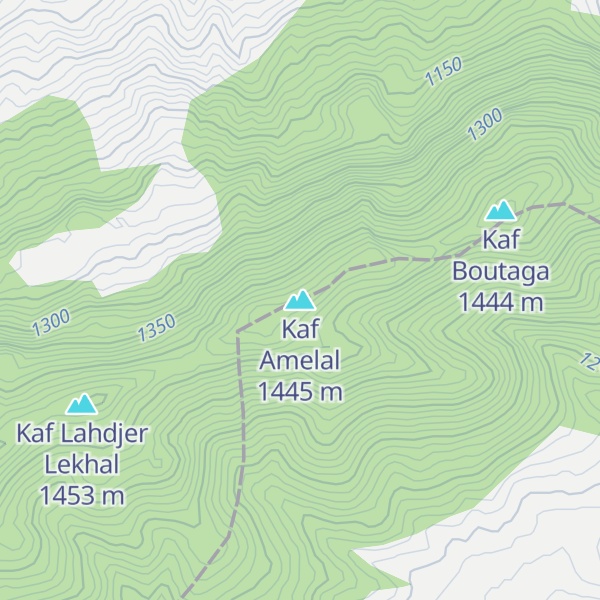 Map of Kaf Amelal