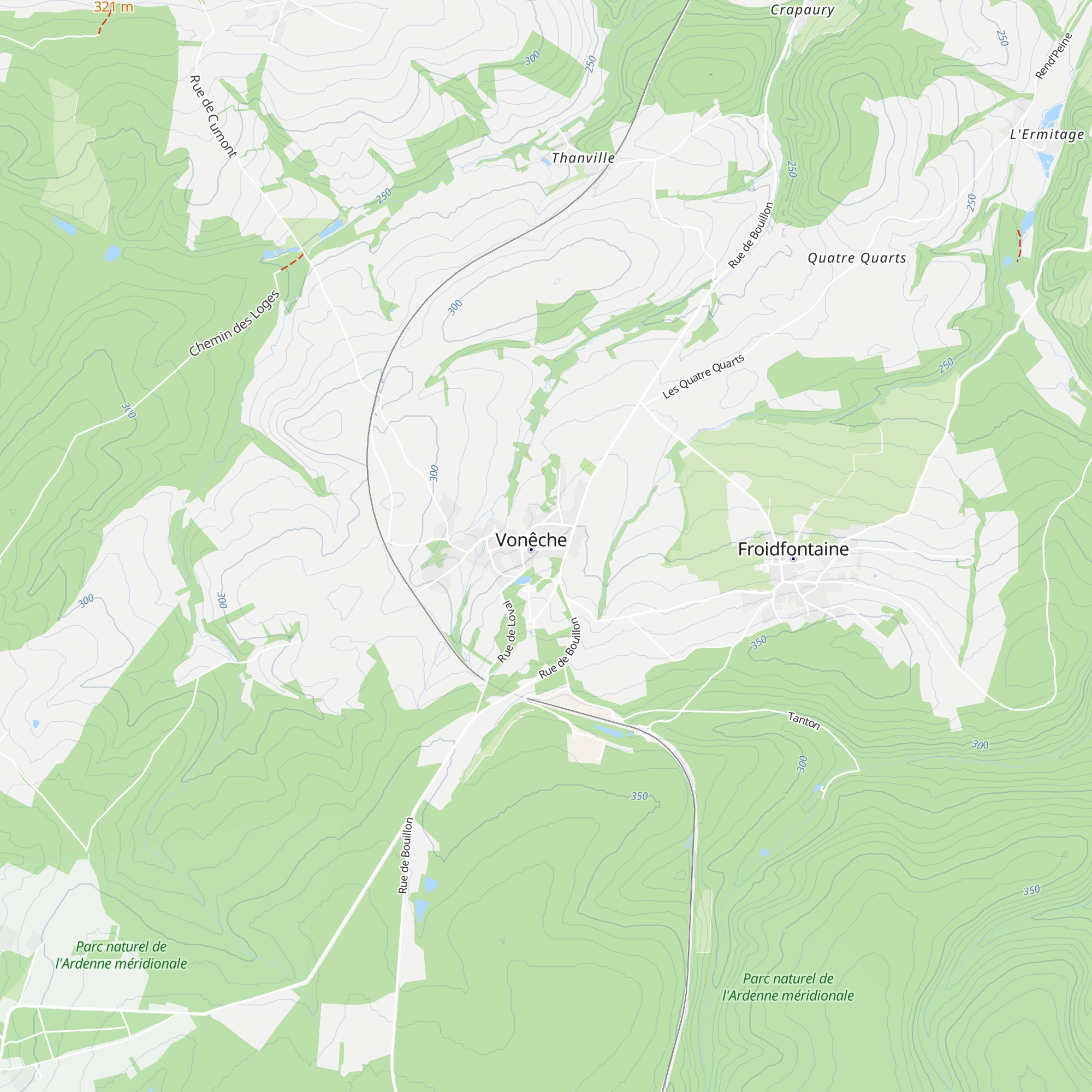 Gîte Ecole des filles map