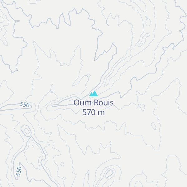Map of Oum Rouis