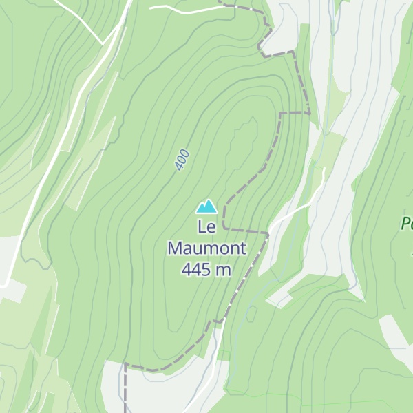 Map of Le Maumont