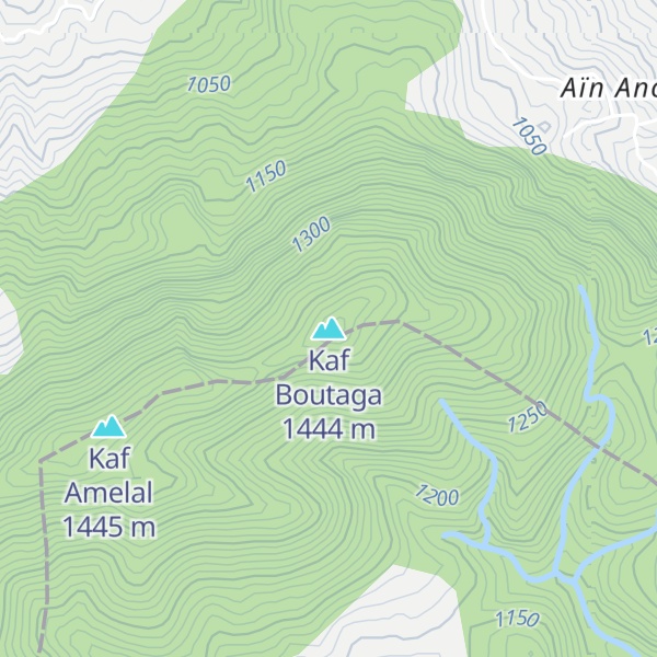 Map of Kaf Boutaga