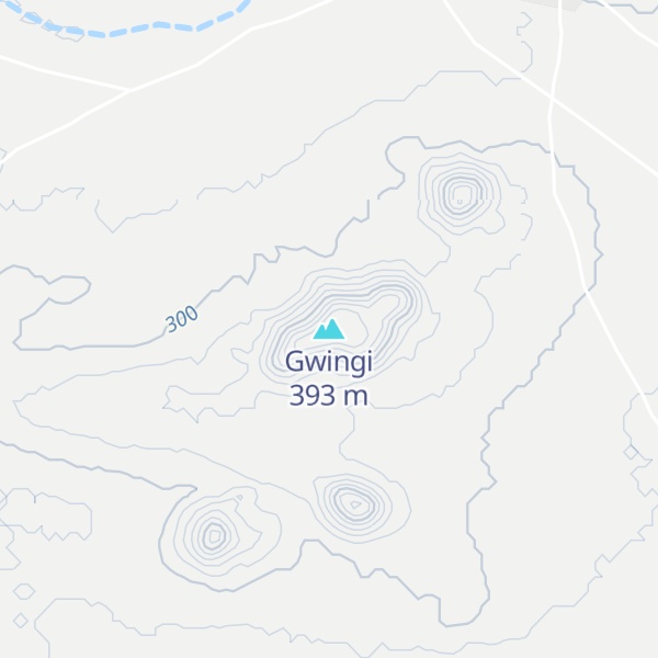 Map of Gwingi