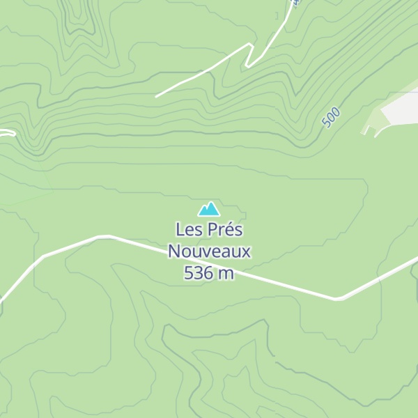Map of Les Prés Nouveaux