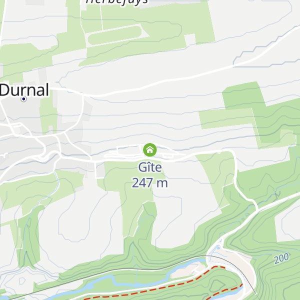 Map of Gîte