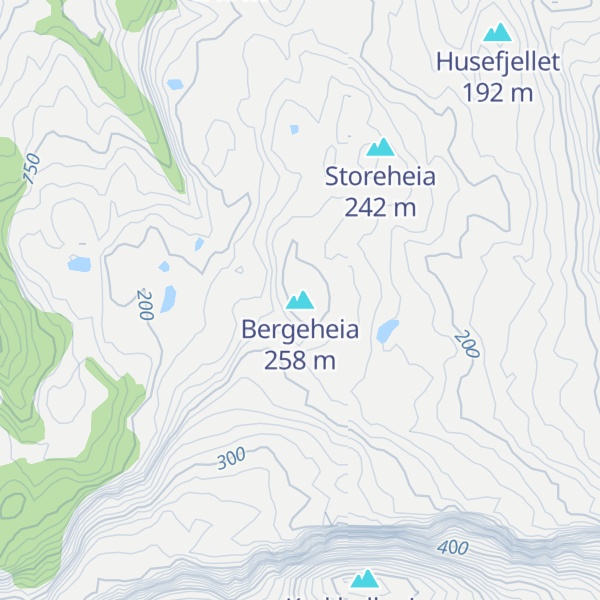 Map of Bergeheia