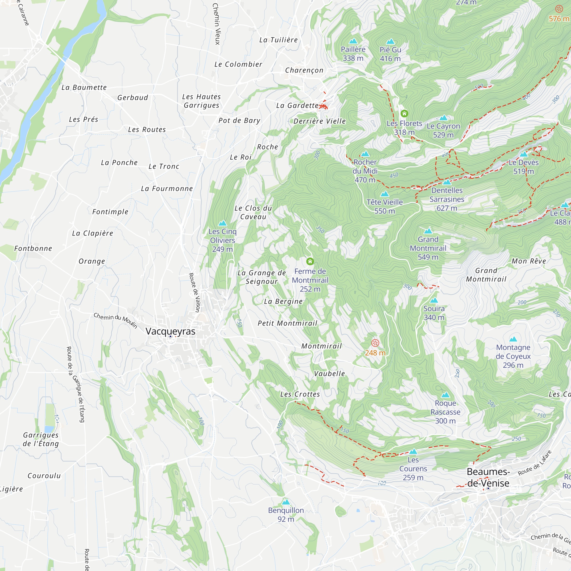 La Bergerie map