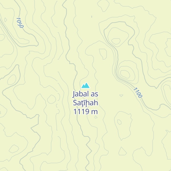 Map of Jabal as Saţīḩah